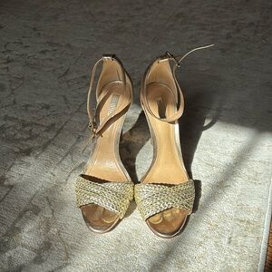 Schutz Gold Heels